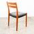 1960s Mid Century Danish Modern Dining Chair Solid Teak Wood Svegards Black Denmark Vg For Sale - Image 4 of 10