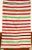 Textile 1960s Moroccan Berber Kilim Rug, Multicolor Stripes, 5'11" × 13'5" For Sale - Image 7 of 15