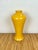 Vintage Chinoiserie Yellow Vase For Sale - Image 4 of 7
