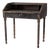 Antique Primitive Painted Wood Writing Desk With Cubbies For Sale