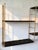 Mid-Century Modern Vintage Wall Shelf in Metal and Steel, 1950s For Sale - Image 3 of 11