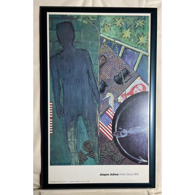 Jasper Johns "Summer 1985" Philadelphia Museum Exhibition Lithograph