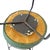 Three-Legged Wrought Iron Swivel Counter Stools in the Manner of Frederic Weinberg - Set of 5 For Sale In Miami - Image 6 of 7