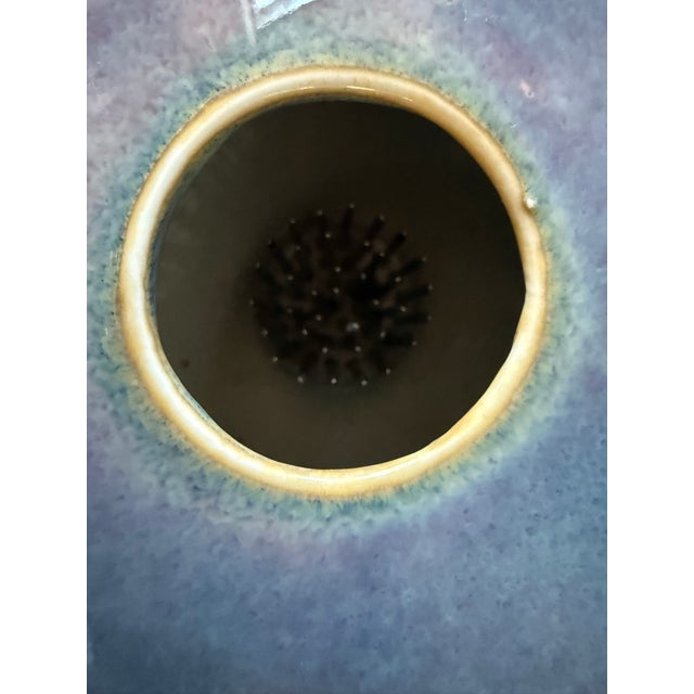 Georgetown Pottery Ikebana Japanese Flower Vase For Sale - Image 9 of 9