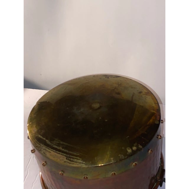 French Lecellier Copper Cauldron Antique Cookware For Sale In Miami - Image 6 of 10