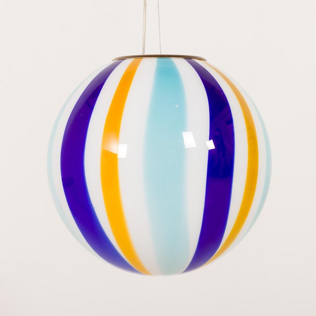 Mid-Century Modern Vintage Murano Pendant Lamp, 1970s For Sale - Image 3 of 7