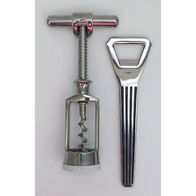 D.R.G.M. Corkscrew and Bottle Opener Set Chairish