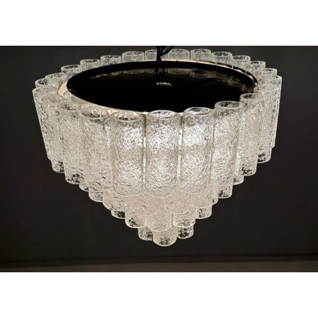 Mid-Century Chandelier from Doria Leuchten, Germany, 1970s For Sale - Image 15 of 18