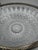 Vintage Heavy Cut Crystal, Silver Plated Rim For Sale - Image 9 of 11
