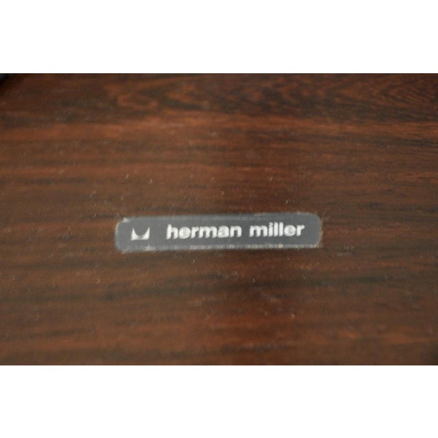 Charles and Ray Eames Herman Miller Rosewood Lounge Chair and Ottoman For Sale - Image 12 of 12