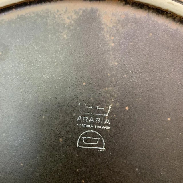 Ceramic Large Model Ruska Serving Plate Ulla Procope for Arabia, Finland For Sale - Image 7 of 8