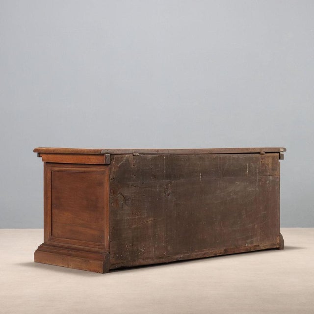 Italian Chest in Walnut For Sale - Image 12 of 14