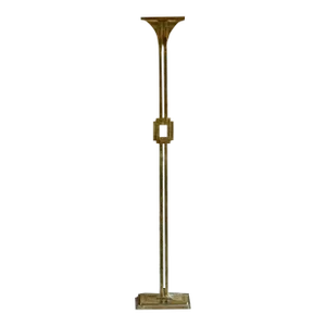 Art Deco Brass Torchiere