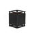 The Black Oak Detail Waste Bin by R&Y Augousti exemplifies understated luxury, blending meticulous craftsmanship with...