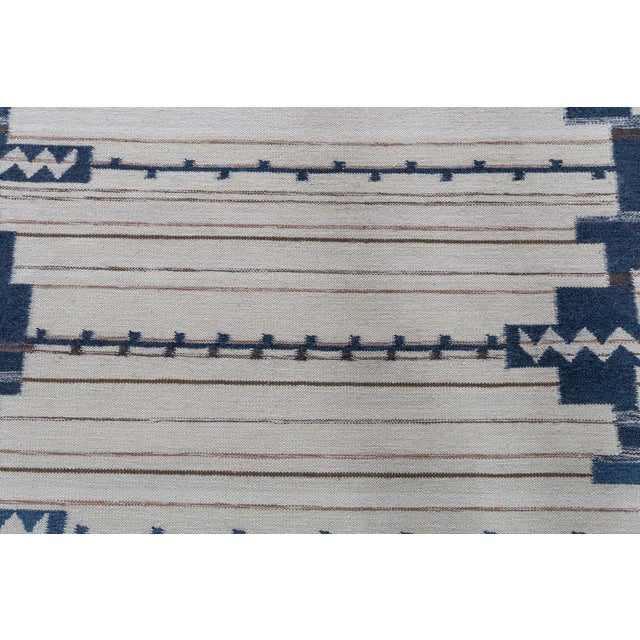 Modern Swedish Runner by Doris Leslie Blau For Sale - Image 9 of 10