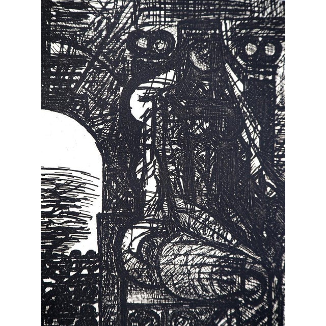 Marcel Gromaire, Shakespeare, Lady Macbeth, 1958, Original Etching For Sale - Image 4 of 7