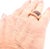 Cartier Santos Dumont Bull's Eye Quartz Rose Gold Ring, Size 7.25 For Sale - Image 9 of 10