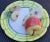 Ceramic LastCHANCE!Vintage Trompe L’Oleil Plate of Apples For Sale - Image 7 of 12