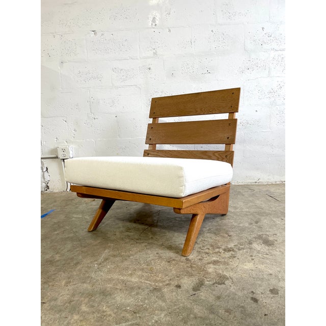 Georg Thams Danish Mid Century Oak Chair For Sale - Image 4 of 7