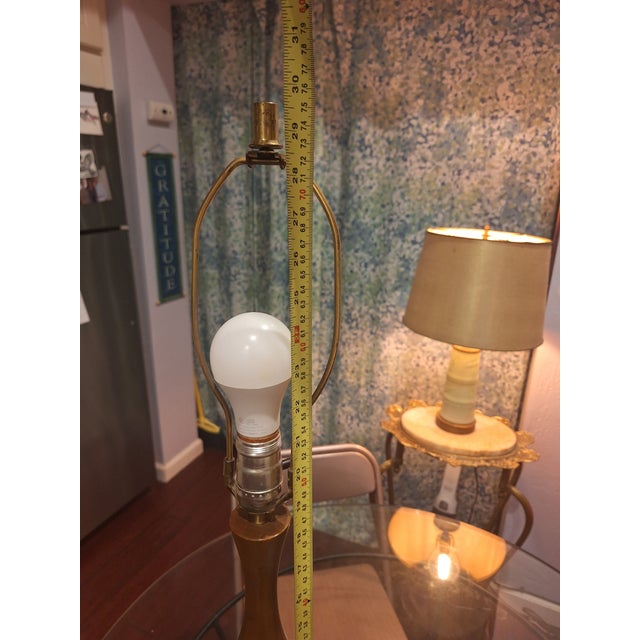 Mid-Century Modern Mid-Century Modern Cork Lamp 1960's 1970's For Sale - Image 3 of 12