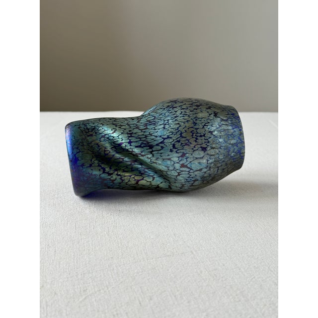 Art Nouveau Vase with Papillon Decor from Loetz Witwe, Bohemia, 1900s For Sale - Image 9 of 11