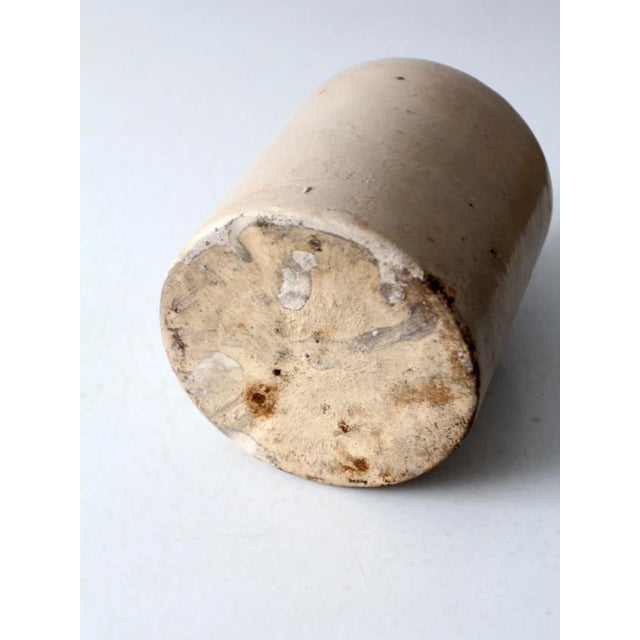 Ceramic Antique Stoneware Jug For Sale - Image 7 of 10