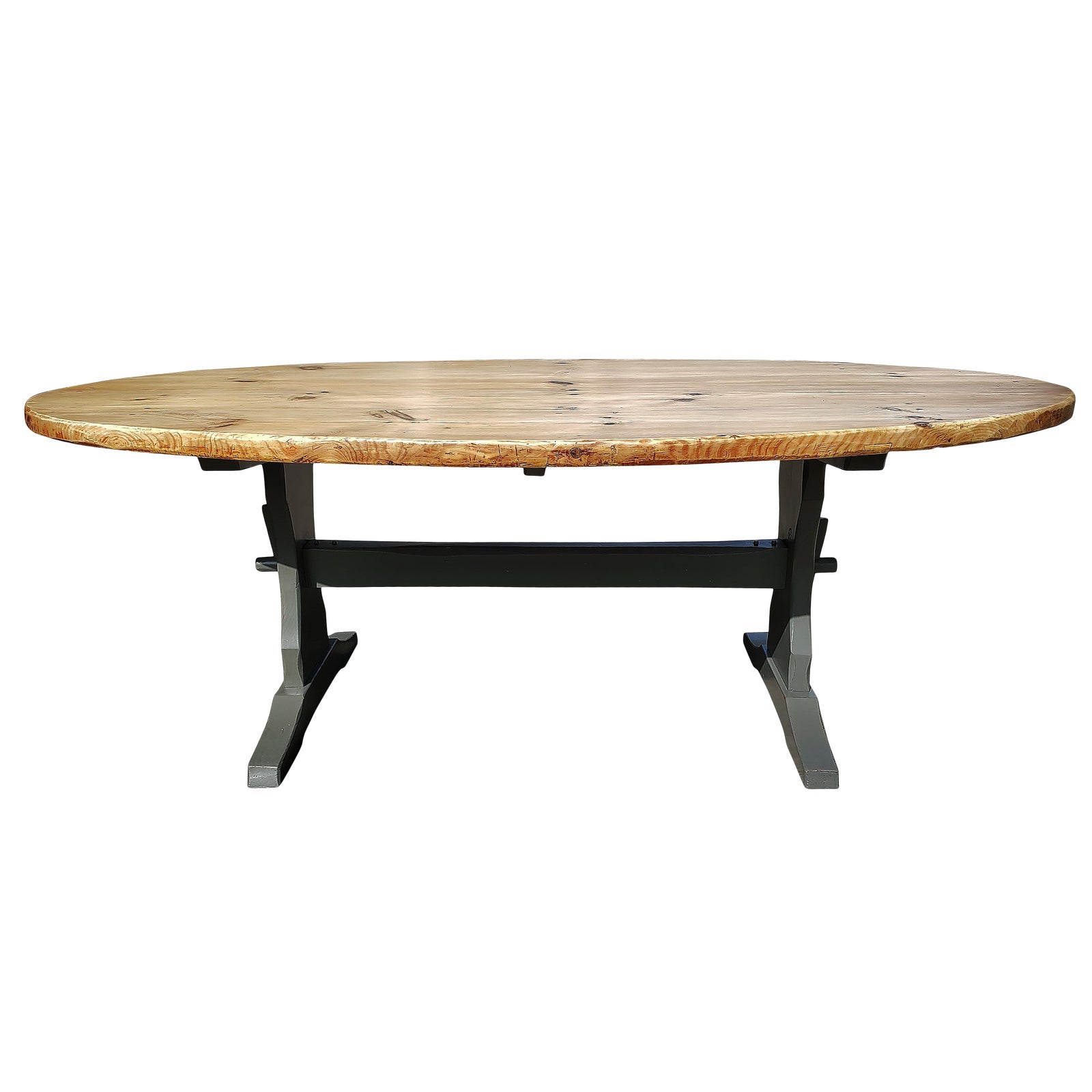 Bucks County Furniture Pine Dining Table Chairish