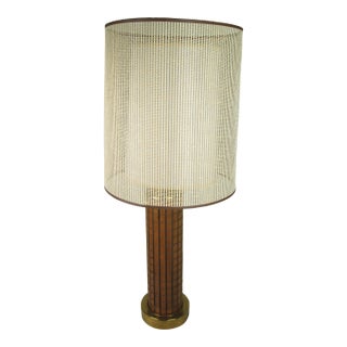 1964 Mid Century Modern Gruvwood Lamp World's Fair For Sale
