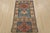 Kazak Runner 2’8” X 6’6” Blue Wool Tribal Hand-Knotted Oriental Rug For Sale - Image 11 of 12