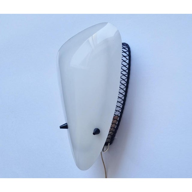 Metal Mid-Century Wall Lamp in the style of Stilnovo, Italy, 1970s For Sale - Image 7 of 14