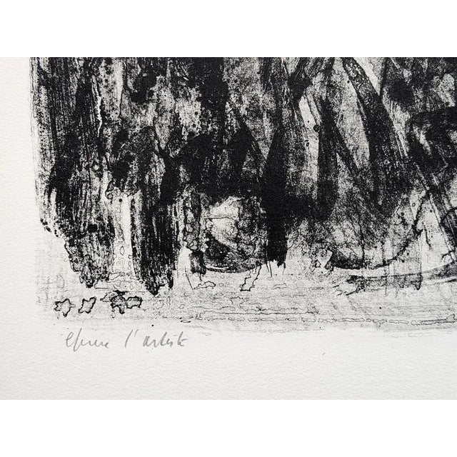 André Cottavoz, Self-Portrait, 1961, Lithograph For Sale - Image 4 of 5