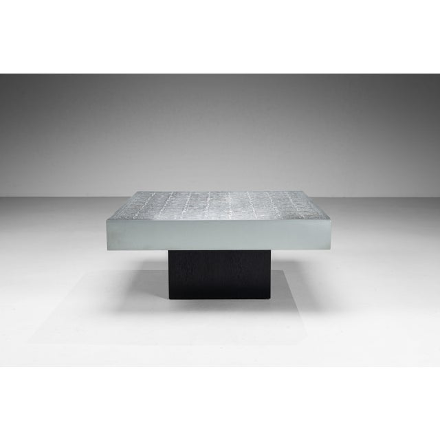 Etched Coffee Table by Bernhard Rohne, 1970s For Sale - Image 6 of 15
