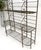 Vintage Steel & Brass Baker's Rack MINT For Sale - Image 14 of 17