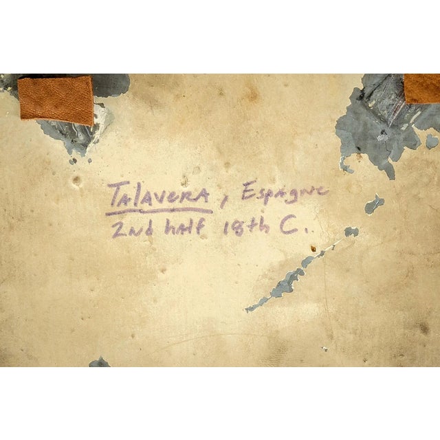 18th Century Lead Tile, Talavera Spain For Sale In Boston - Image 6 of 6