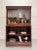American Antique Oak Bookcase / China Cabinet by Danner Furniture, C. 1910s For Sale - Image 3 of 11