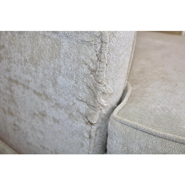 Late 20th Century Late 20th Century Attributed to Hickory Chair Furniture Re-Upholstered Damaged Arm Chairs - A Pair For Sale - Image 5 of 6