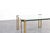 1970s Hollywood Regency Brass and Glass Coffee Table by Peter Ghyczy, 1970s For Sale - Image 5 of 9