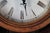 Vintage Quartz Traditional Style Leather Wrapped Wooden Mantel Clock For Sale - Image 12 of 16