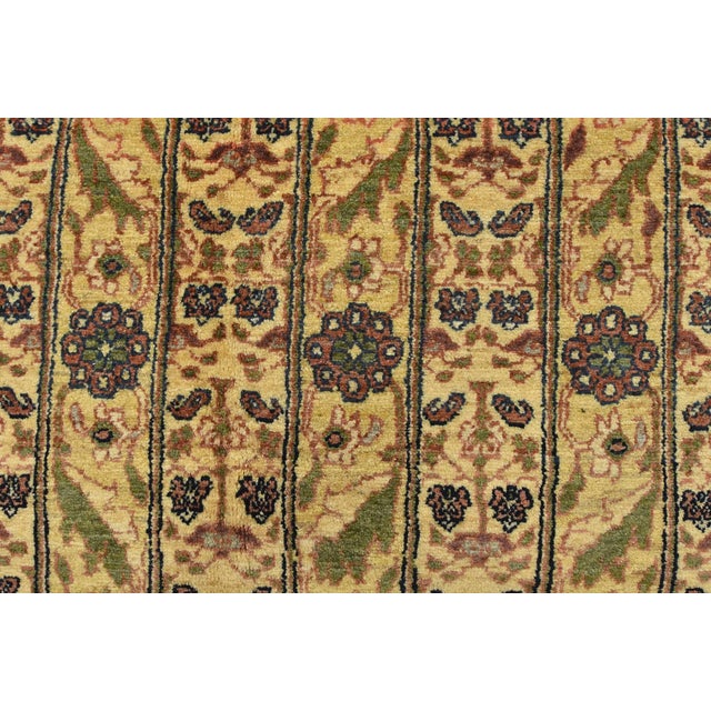 Beige Gabbeh Rug 5’6” X 7’7” Beige Wool Vintage Traditional Hand-Knotted Carpet For Sale - Image 8 of 13