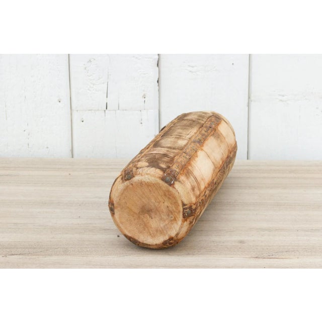 1950s Vintage Indian Slim Milk Pot-Tripal For Sale - Image 5 of 8