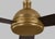 Thomas O'Brien by Visual Comfort Fan Hicks 60" LED Ceiling Fan in Hand Rubbed Antique Brass For Sale In Greenville, SC - Image 6 of 9