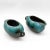 Mid-Century Modern 1960s Mid-Century Blue Mountain Pottery Drip Glaze Redware Cream and Open Sugar Set For Sale - Image 3 of 10