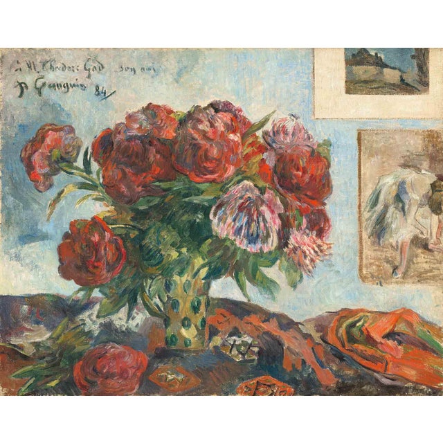 Title: Still life with peonies Artist: Paul Gauguin Country: France Medium: Giclee Marks: Not signed, numbered limited...