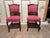 Antique Victorian Style Hand Carved Lion Feet Dining Chairs. Set of 3 For Sale In Washington DC - Image 6 of 17