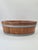 Rustic Large Vintage Wooden Bowl with Metal Rims, 1960s For Sale - Image 3 of 11