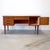 1960s Danish Teak Desk With Curved Sides & Rear Storage For Sale - Image 13 of 18