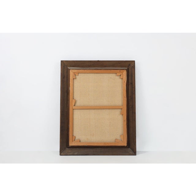 Robert Deman, Solitary Man, 1940s, Oil on Canvas, Framed For Sale - Image 7 of 11