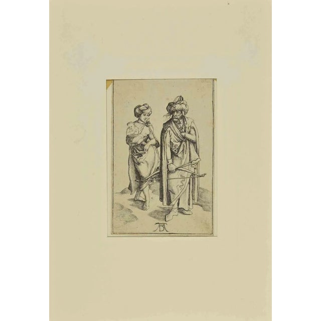 After Albrecht Durer, Figurative Scene, Etching, 18th Century For Sale