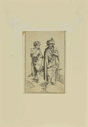 After Albrecht Durer, Figurative Scene, Etching, 18th Century