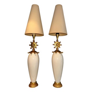 Sun Table Lamps by Pierre Casenove for Fondica, Set of 2 For Sale